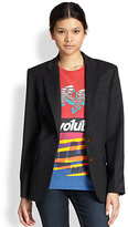 Thumbnail for your product : Marc by Marc Jacobs Junko Wool Boyfriend Blazer