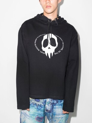 Our Legacy Maverick Skull-print hoodie - ShopStyle