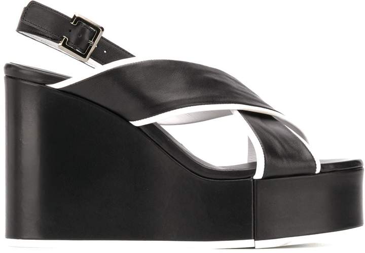 clergerie platform sandals