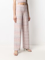 Thumbnail for your product : Canessa High-Waisted Knitted Trousers