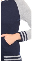 Thumbnail for your product : Velvet Knit Baseball Jacket
