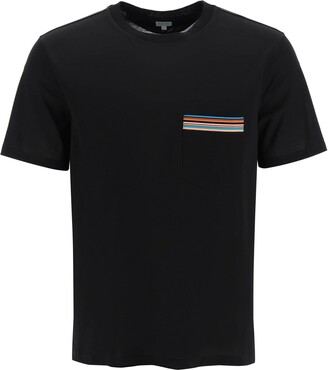 Striped Monogram Pocket T-Shirt Dress - Men - OBSOLETES DO NOT