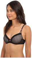 Thumbnail for your product : Betsey Johnson Stocking Stripe Convertible Lightly Lined Demi Bra 723803