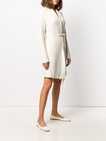 Thumbnail for your product : Cashmere In Love Ribbed-Knit Midi Cardi-Coat