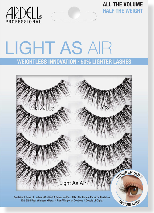 Light As Air Lashes #523 Multipack