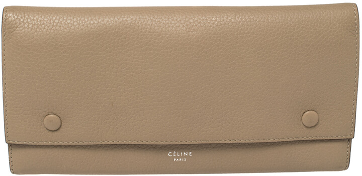 celine large zipped multifunction wallet