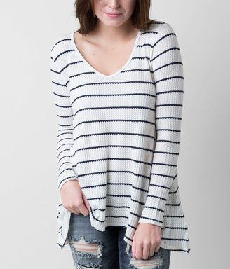 Living Doll Striped Thermal Top