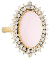 Thumbnail for your product : Jude Frances 18K Diamond & Opal Cocktail Ring