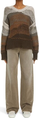 パンツ Acne Studios 2022 Dust Devil Acne Studios 2022 Dust Devil High Waist Wide Leg Organic Cotton