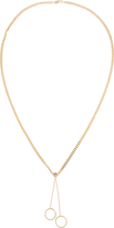 Thumbnail for your product : Chloé Gold Wedding Band Long Carly Necklace