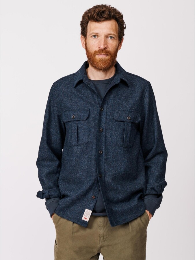 Aubin Men's Ravendale Wool Shirt