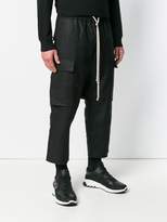 Thumbnail for your product : Rick Owens cropped cargo trousers