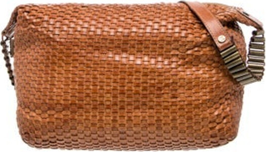 Celine Belt Bag By Michael Kors Vintage Brown Leather Brass Hardware Single Adjustable Shoulder Strap Chain-Link Accents Canvas Lining & Single Interior Pocket Zip Closure at Top Unfortunately, due to restrictions, this item may not be eligible for shipping in all areas.