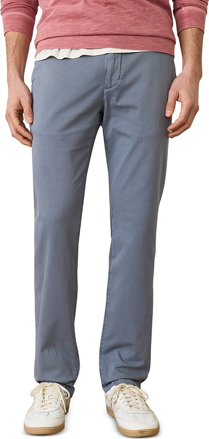 Marine Layer Saturday Slim Straight Fit Twill Chino Pants