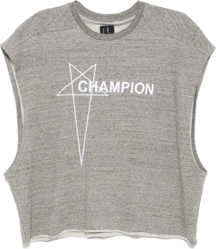 RICK OWENS X CHAMPION Micro Tatlin vest