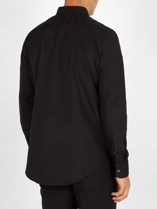 Alexander McQueen Dancing Skeleton Collar Shirt - Mens - Black