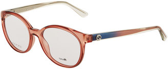 Gucci Round Optyl® Acetate Optical Glasses
