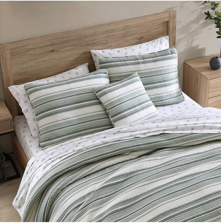 Stone Cottage 4Pc Fresno Reversible Quilt Set