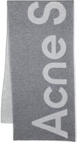 Thumbnail for your product : Acne Studios Intarisa-Logo Wool-Blend Scarf