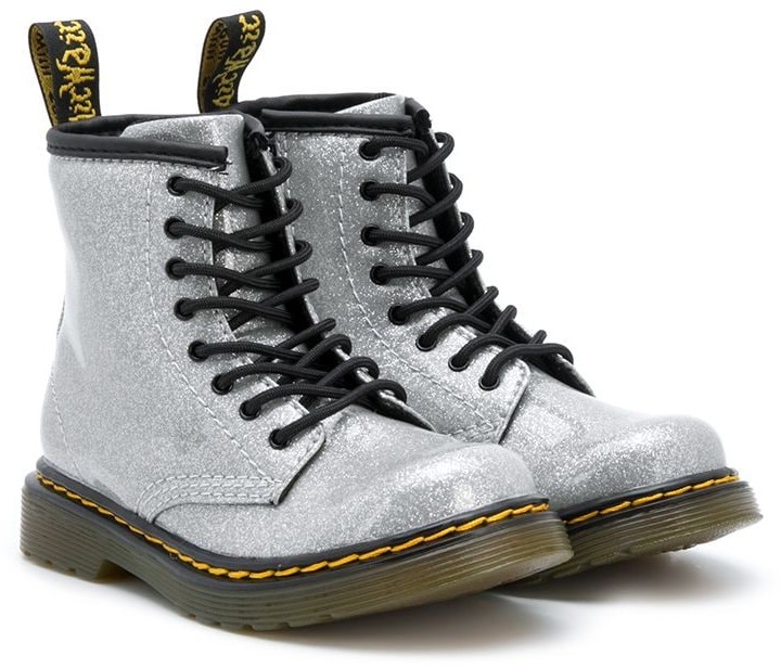 youth glitter doc martens