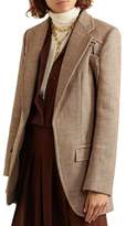 Thumbnail for your product : Chloé Strap-detailed Tweed Blazer