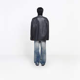 Thumbnail for your product : Balenciaga Snapped Jacket in black grained leather