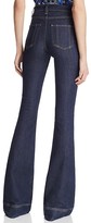 Thumbnail for your product : Alice + Olivia Kayleigh Bell Bottom Jeans in Dark Indigo
