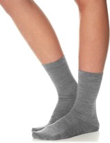 Thumbnail for your product : Falke Light Grey Merino Ankle Socks