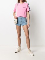 Thumbnail for your product : Chiara Ferragni side-stripe short-sleeve T-shirt