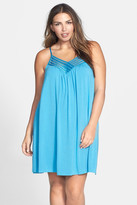 Thumbnail for your product : Midnight by Carole Hochman 'Lovely Lattice' Chemise (Plus Size)
