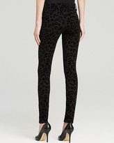 Thumbnail for your product : J Brand Jeans - Textured Ponte Legging in Black Cat