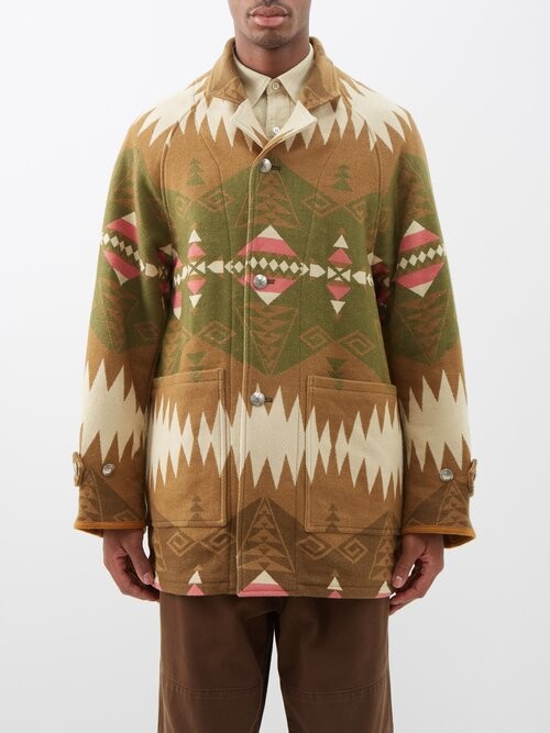 Visvim Native Blanket Coat Visvim HOPILAND COAT NATIVE