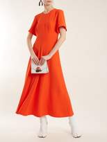 Thumbnail for your product : Proenza Schouler Round Neck Stretch-crepe Dress - Womens - Coral