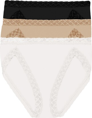 (取寄) ナトリ レディース ブリス フレンチ カット 6-パック Natori women Natori Bliss French Cut 6-Pack Black/Black/Black/Cafe/Cafe/Cafe Natori Underwear Natori Women's Bliss French Cut 6-Pack, Black