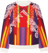 Thumbnail for your product : Peter Pilotto B printed scuba-jersey sweatshirt