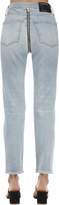 Thumbnail for your product : Alexander Wang Straight Leg Cotton Blend Denim Jeans