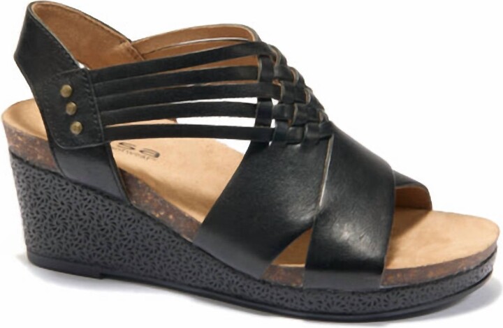 Hälsa Footwear Women's Gianna Sandal In Black