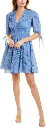 Taylor Eyelet Mini Dress