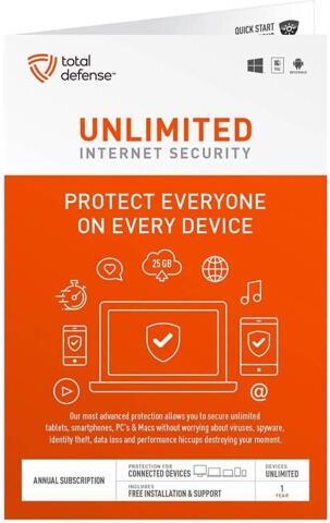 Total Defense TLD13329 Ultimate Internet Security