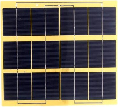 crystalsolar 6W 5V 830mA Sunpower Solar Panel Glass Fiber Module Charger Solar Cell