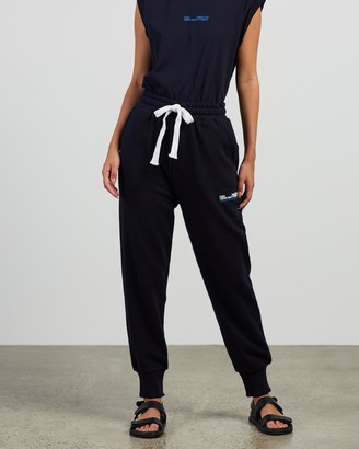 C&M CAMILLA AND MARC - Women's Blue Sweatpants - Lambert High-Waisted Track Pants - Size 8 at The Iconic
