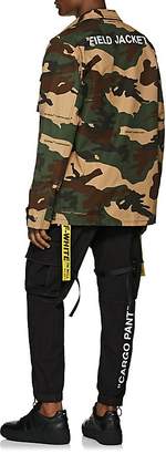 Off-White Men's Washed Cotton-Blend Cargo Pants