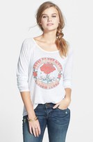 Thumbnail for your product : Volcom 'Hide Out' Graphic Burnout Tee (Juniors)