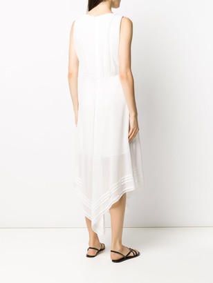 AllSaints Asymmetric Maxi Dress