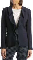 Thumbnail for your product : Basque Wave Front Long Sleeve Jacket