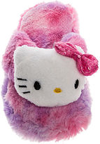 Thumbnail for your product : Hello Kitty Intimates The Plush Slipper in Pink Tye Dye