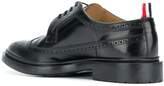Thumbnail for your product : Thom Browne Shiny Leather Classic Longwing Brogue
