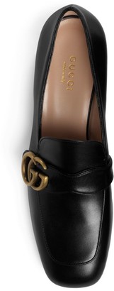 Gucci Double G Leather Loafers