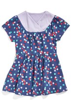 Thumbnail for your product : Tea Collection 'Tanzende' Dot Print Dress (Baby Girls)