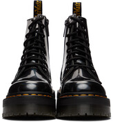 Thumbnail for your product : Dr. Martens Black Jadon Hologram Platform Boots